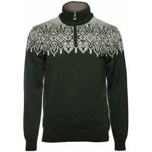 Dale of Norway Winterland Mens Merino Wool Sweater Dark Green/Off White/Mountainstone XL Săritor imagine