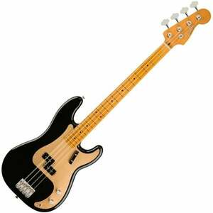 Fender Vintera II 50s Precision Bass MN Black imagine