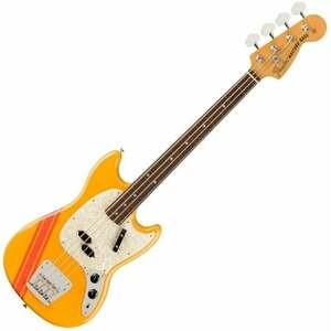 Fender Vintera II 70s Mustang Bass RW Competition Orange imagine
