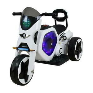 Tricicleta electrica RaceWay 529SCOETROJKO01, putere 25W, autonomie 1.5 ore, baterie 4.5 Ah (Alb) imagine