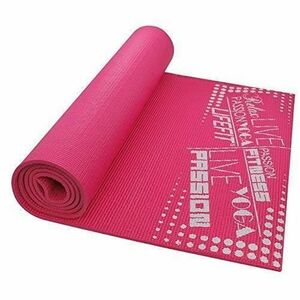 Saltea fitnes/yoga/pilates LifeFit SLIMFIT, 173 x 61 x 0.4 cm, bordo imagine