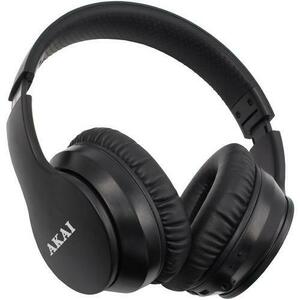 Casti Wireless Over-Ear Akai BTH-B6ANC, Bluetooth, Radio FM, Noise Cancelling (Negru) imagine