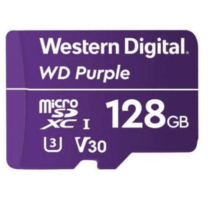 Card de memorie Western Digital WDD128G1P0C Purple Ultra Endurance, MicroSDXC 128GB imagine