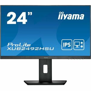 Monitor LED IIyama ProLite XUB2492HSU-B5 23.8 inch FHD IPS 4 ms 75 Hz imagine