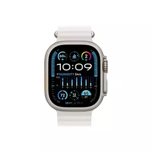 Smartwatch Apple Watch Ultra 2 GPS + Cellular 49mm Carcasa Titanium Bratara White Ocean imagine