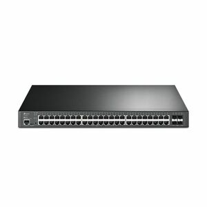 Switch cu 48 porturi TP-Link Jetstream TL-SG3452XP, 176 Gbps, 500W, integrare in Omada SDN, PoE imagine