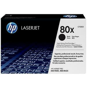 Toner HP LaserJet 80X, 6900 pagini (Negru - de mare capacitate) imagine