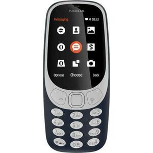 Telefon Mobil Nokia 3310 (2017), TFT 2.4inch, 16MB, Dual Sim (Albastru) imagine