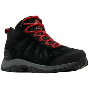 Columbia Men's Redmond III Mid Waterproof Shoe Black/Mountain Red 41, 5 Pantofi trekking de bărbați imagine