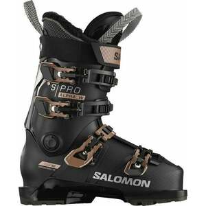 Salomon S/Pro Alpha 90 W Black/Pink Gold Metallic/Silver 23/23, 5 Clăpari de schi alpin imagine