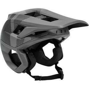 FOX Dropframe Pro Camo Helmet Grey Camouflage S Cască bicicletă imagine