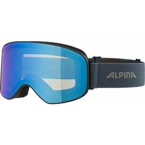 Alpina Slope Q-Lite Ski Goggle Black Blue Matt/Mirror Blue Ochelari pentru schi imagine