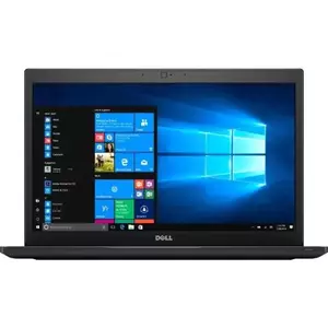 Laptop Dell Latitude 7480, Intel Core i5 6360U 2.0 GHz, Intel Iris Graphics 540, WI-FI, Bluetooth, Webcam, Display 14" 1366 by 768, 16 GB DDR4; 128 GB SSD M.2; Fara Windows; 3 Ani Garantie, Refurbished imagine