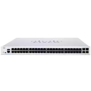 Switch Cisco CBS250-48T-4G cu management fara PoE 48x1000Mbps-RJ45 + 4xSFP imagine