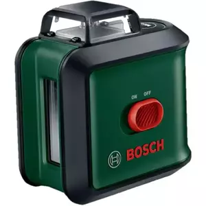 Nivela laser Bosch Universal Level 360 0603663E01, 24 m domeniu lucru, 540 nm domeniu lucru, clasa laser 2, 4s timp autonivelare, ± 0, 4 mm/m precizie, 4 baterii LR6 (AA), geanta de protectie, stativ din aluminiu de 1.5 m, suport universal imagine