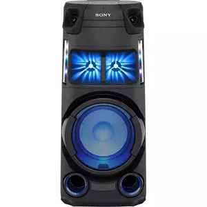 Sistem audio High Power SONY MHC-V43D, Jet Bass Booster, Bluetooth, Party lights, Radio, Negru imagine