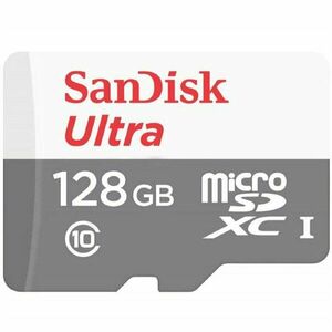Card de memorie SanDisk Ultra microSDXC, 128GB, 100MB/s Class 10 UHS-I imagine
