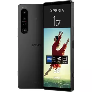 Telefon mobil Sony Xperia 1 IV, Dual SIM, 12GB RAM, 256GB, 5G, Black imagine