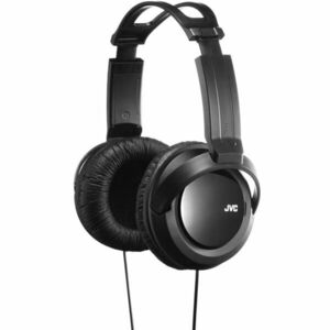 Casti Audio Over the Ear JVC HA-RX330, Cu fir, Negru imagine
