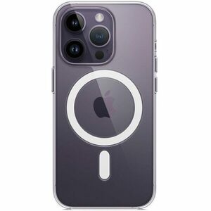 Husa de protectie Apple Clear Case with MagSafe pentru iPhone 14 Pro, Transparent imagine