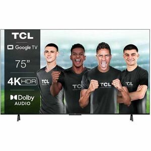 Televizor LED TCL 75P635, 191 cm, Smart Google TV, 4K Ultra HD, Clasa F imagine