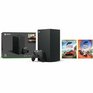 Consola Microsoft Xbox Series X, 1TB, Negru + Forza Horizon 5 Premium Edition imagine
