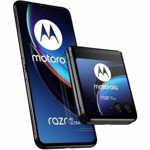 Telefon mobil Motorola razr 40 ultra, Dual SIM, 8GB RAM, 256GB, 5G, Infinite Black imagine