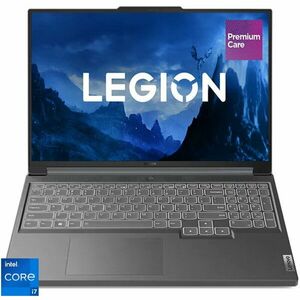 Laptop Gaming Lenovo Legion Slim 5 16IRH8 cu procesor Intel® Core™ i7-13700H pana la 5.0 GHz, 16'', WQXGA, IPS, 165Hz, 16GB, 512GB SSD, NVIDIA® GeForce RTX™ 4070 8GB GDDR6, No OS, Storm Grey, 3y on-site, Premium Care imagine