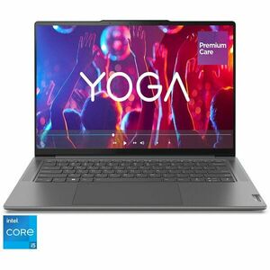 Laptop ultraportabil Lenovo Yoga Pro 7 14IRH8 cu procesor Intel® Core™ i5-13500H pana la 4.7 GHz, 14.5, 3K, IPS, 16GB, 1TB SSD, NVIDIA® GeForce RTX™ 3050 6GB GDDR6, No OS, Storm Grey, 3y on-site Premium Care imagine