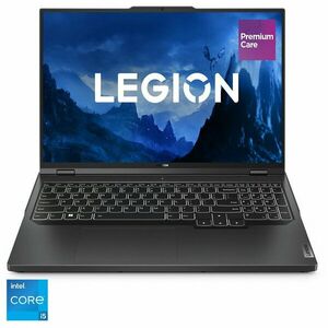 Laptop Gaming Lenovo Legion Pro 5 16IRX8 cu procesor Intel® Core™ i5-13500HX pana la 4.6 GHz, 16'', WQXGA, IPS, 240Hz, 16GB, 1TB SSD, NVIDIA® GeForce RTX™ 4060 8GB GDDR6, No OS, Onyx Grey, 3y on-site, Premium Care imagine