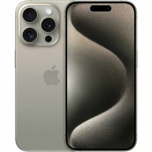 Telefon mobil Apple iPhone 15 Pro, 1TB, 5G, Natural Titanium imagine