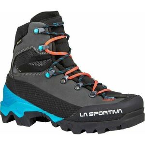 La Sportiva Aequilibrium LT Woman GTX Black/Hibiscus 37, 5 Pantofi trekking de dama imagine