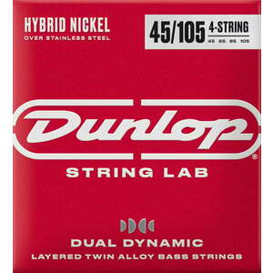 Dunlop DBHYN45105 String Lab Hybrid Nickel imagine