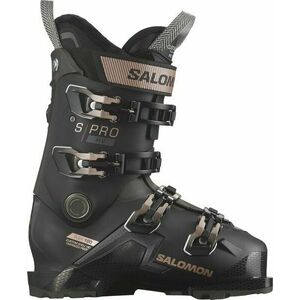 Salomon S/Pro HV 100 W GW Black/Pinkgold Met./Beluga 25/25, 5 Clăpari de schi alpin imagine