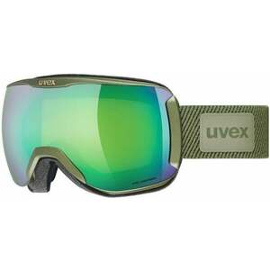 UVEX Downhill 2100 Planet White Shiny Mirror Scarlet/CV Green Ochelari pentru schi imagine
