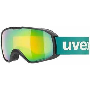 UVEX Xcitd Black Mat Mirror Green/CV Orange Ochelari pentru schi imagine
