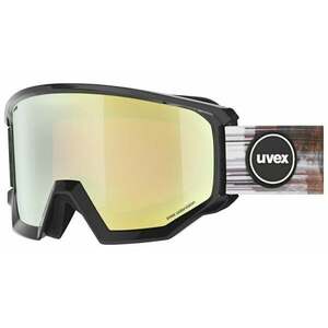 UVEX Athletic CV Ski Black Shiny Mirror Gold/CV Orange Ochelari pentru schi imagine