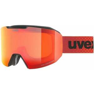 UVEX Evidnt Attract Black Mat Mirror Sapphire/Contrastview Orange Lasergold Lite Ochelari pentru schi imagine