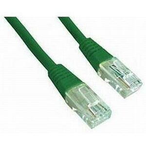 Cablu UTP Gembird PP12-0.25M/G, Patchcord, CAT5e, 0.25m (Verde) imagine