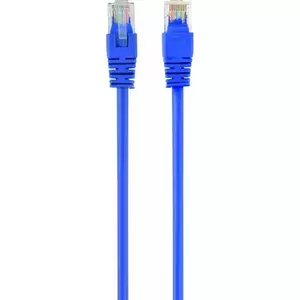 Cablu UTP SPACER SP-PT-CAT5-0.25M-BL, Cat5e, cupru-aluminiu, 0.25 m, albastru, AWG26 imagine