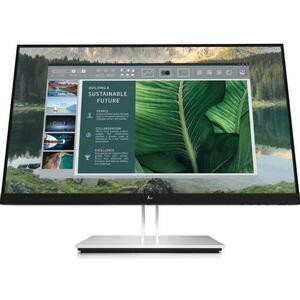 Monitor IPS LED HP 23.8inch E24u G4, Full HD (1920 x 1080), HDMI, DisplayPort (Negru/Argintiu) imagine