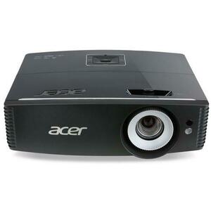 Videoproiector Acer P6605, DLP, 1920 x 1200, VGA, Retea, 5500 lumeni, Difuzor 20W (Negru) imagine