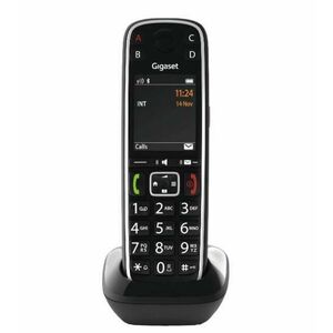 Telefon DECT fara fir Gigaset E720HX, Bluetooth, Hands Free (Gri/Negru) imagine