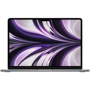 Laptop Apple MacBook Air 13, Procesor Apple M2 chip with 8-core CPU and 8-core GPU, 13.6inch WQXGA, 8GB, 256GB, layout INT, Mac OS (Gri) imagine