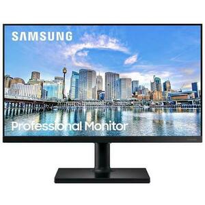 Monitor IPS LED Samsung 27inch LF27T452FQRXEN, Full HD (1920 x 1080), HDMI, DisplayPort, AMD FreeSync (Negru) imagine