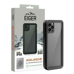 Protectie spate Eiger Avalanche pentru Apple iPhone 14 Pro Max (Negru/Transparent) imagine