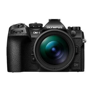 Kit Aparat foto Mirrorless Olympus OM-1 body, 20.4MP, 4K, Bluetooth + obiectiv 12‑40mm F2.8 PRO II (Negru) imagine