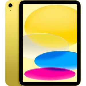 Tableta Apple iPad 10 (2022), Procesor A14 Bionic Hexa-Core, IPS LED Capacitive touchscreen 10.9inch, 64GB Flash, Camera 12MP, Wi-Fi, Bluetooth, iPadOS (Galben) imagine