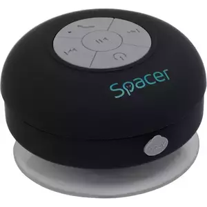 Boxa Portabila Spacer Ducky, 3W, Bluetooth, Microfon, Negru imagine
