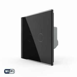 Intrerupator Dublu Wi-Fi cu Touch LIVOLO din Sticla – Serie Noua imagine